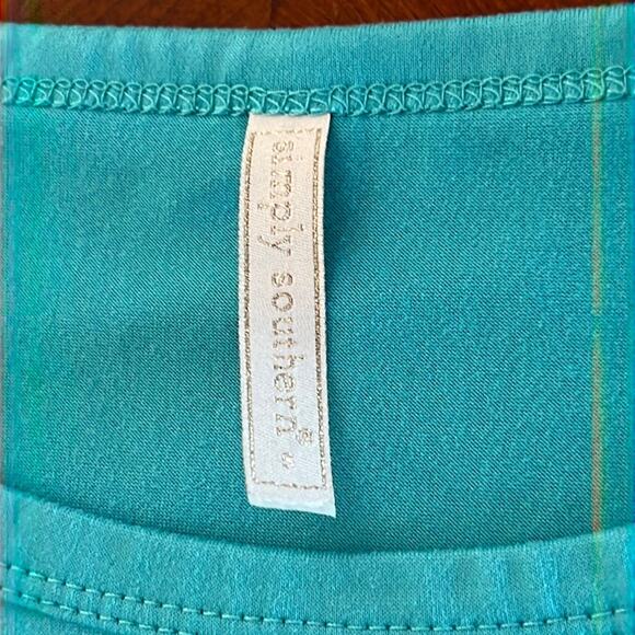 Simply Southern Blue and White Print Knit Short Pajamas Woman Size Small Comfy - Picture 8 of 8